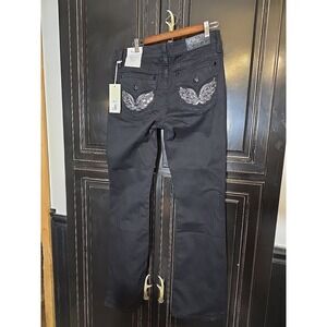 Miss Me Black Mid Rise Boot 32x34, NWT, MSRP 114